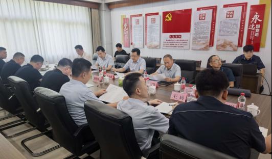 【调研指导】泰安市城市管理局到泰安市东岳城市服务有限公司调研园林绿化养管及防汛安全工作