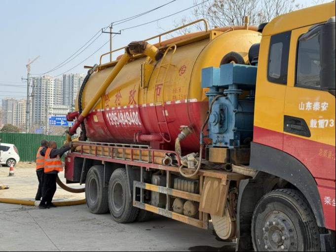 【管网清淤】山东泰诚城市建设发展有限公司大力推进春季排水管网清淤专项行动
